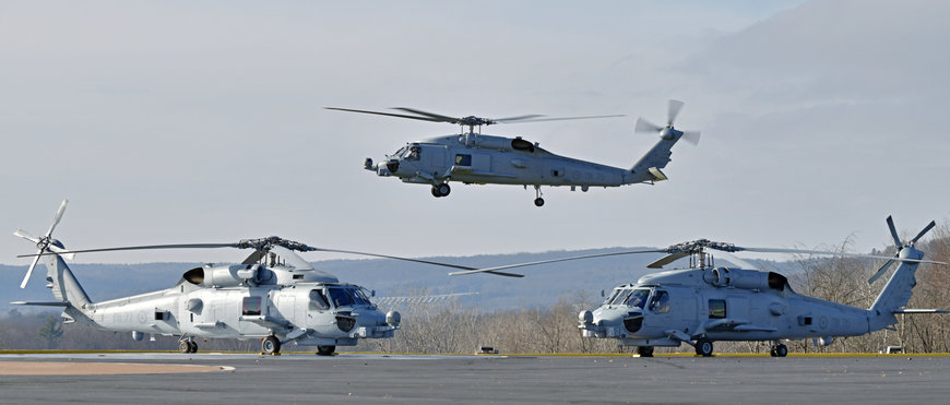 SIKORSKY COMPLETES FLIGHT TESTS OF THREE HELLENIC NAVY MH-60R HELICOPTERS